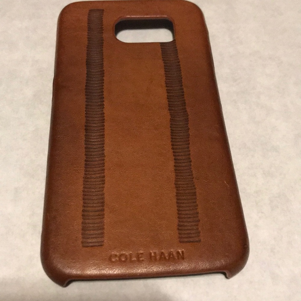 Cole Haan Leather iPhone case